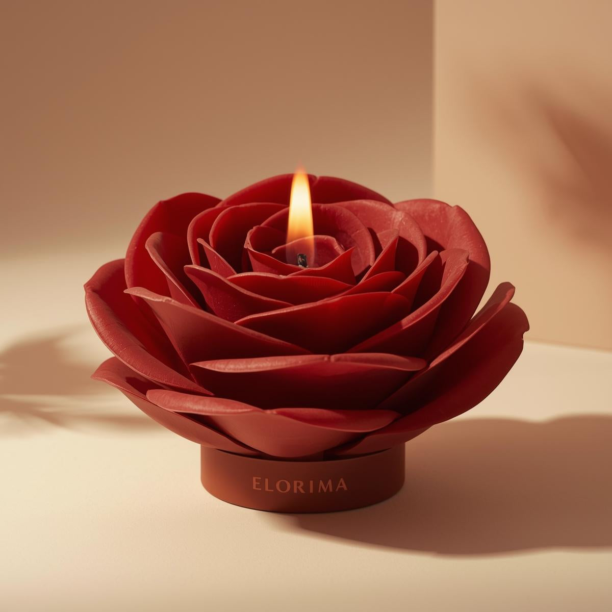 Rose Whisper Candle