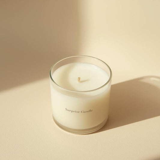 Surprise Message Candle