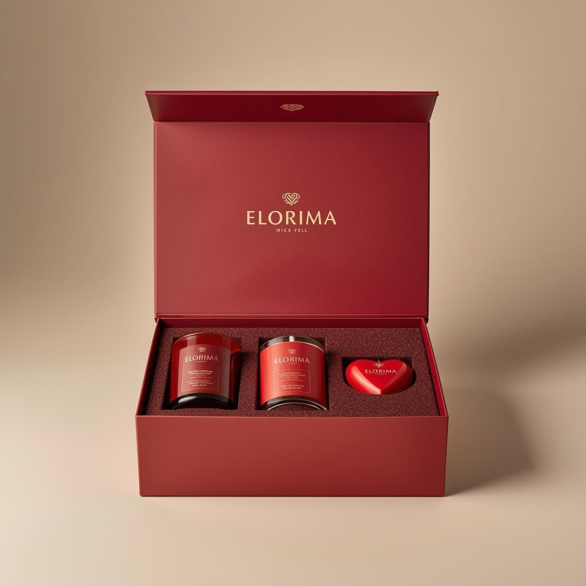 Forever Yours | Romantic Candle Gift Box by Elorima