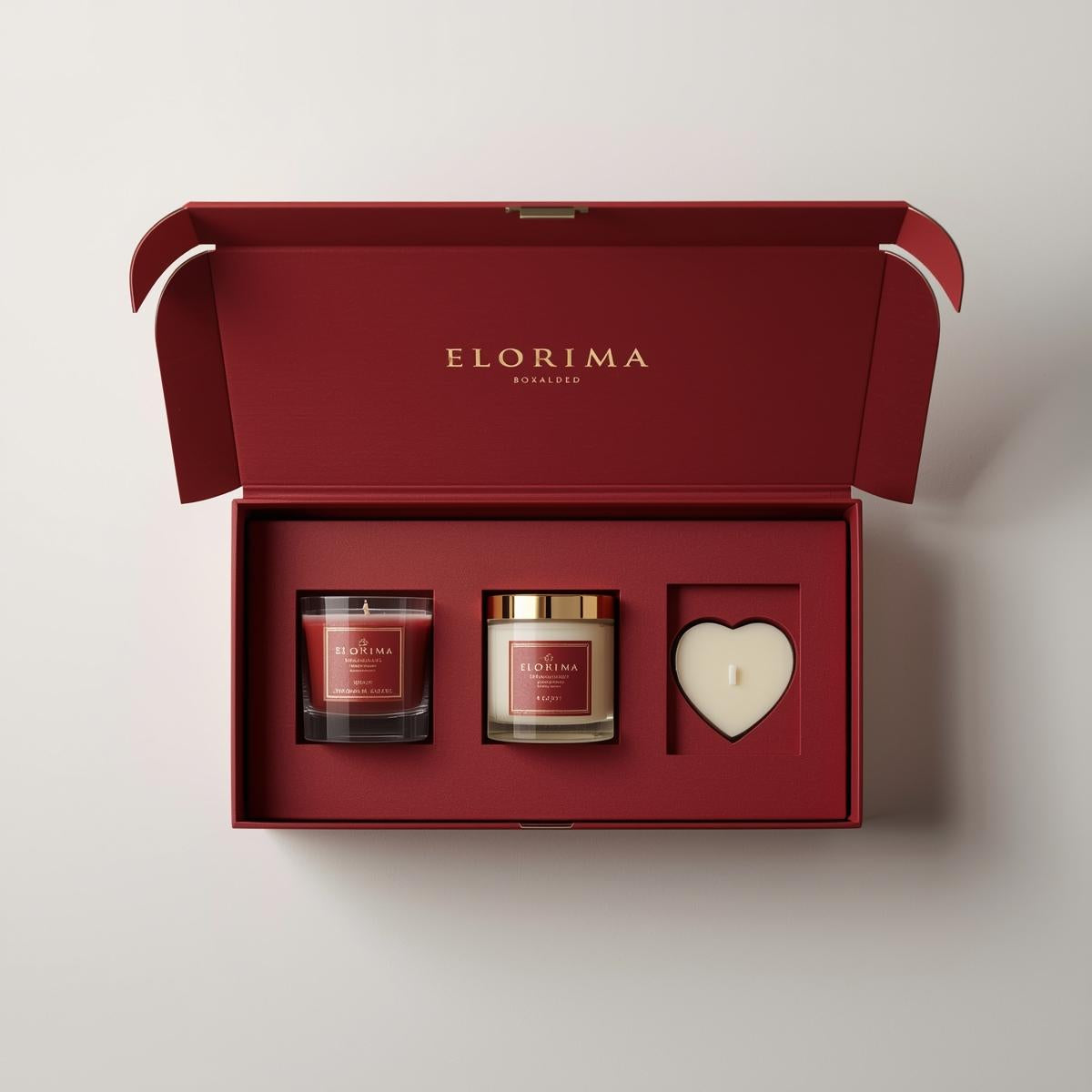 Forever Yours | Romantic Candle Gift Box by Elorima